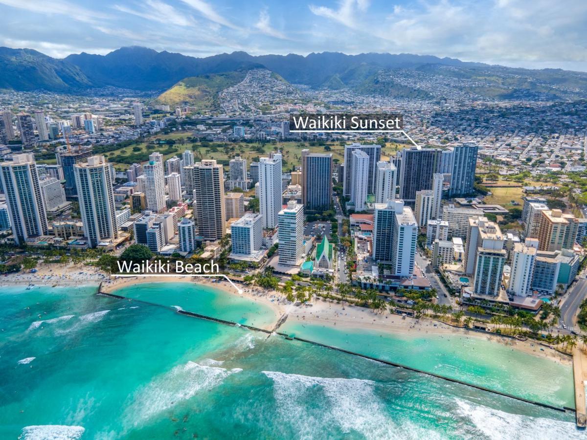 Diamond Head View Close To Waikiki Beach With Parking Гонолулу Екстер'єр фото